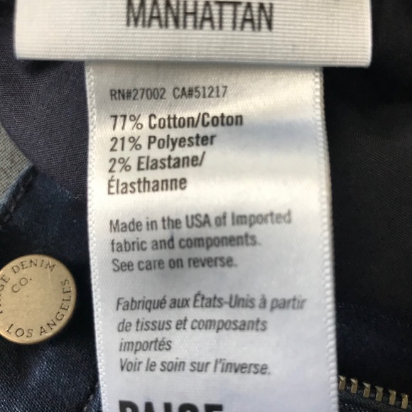 Paige Manhattan Boot Cut Jean Size 26 - Picture 6 of 7